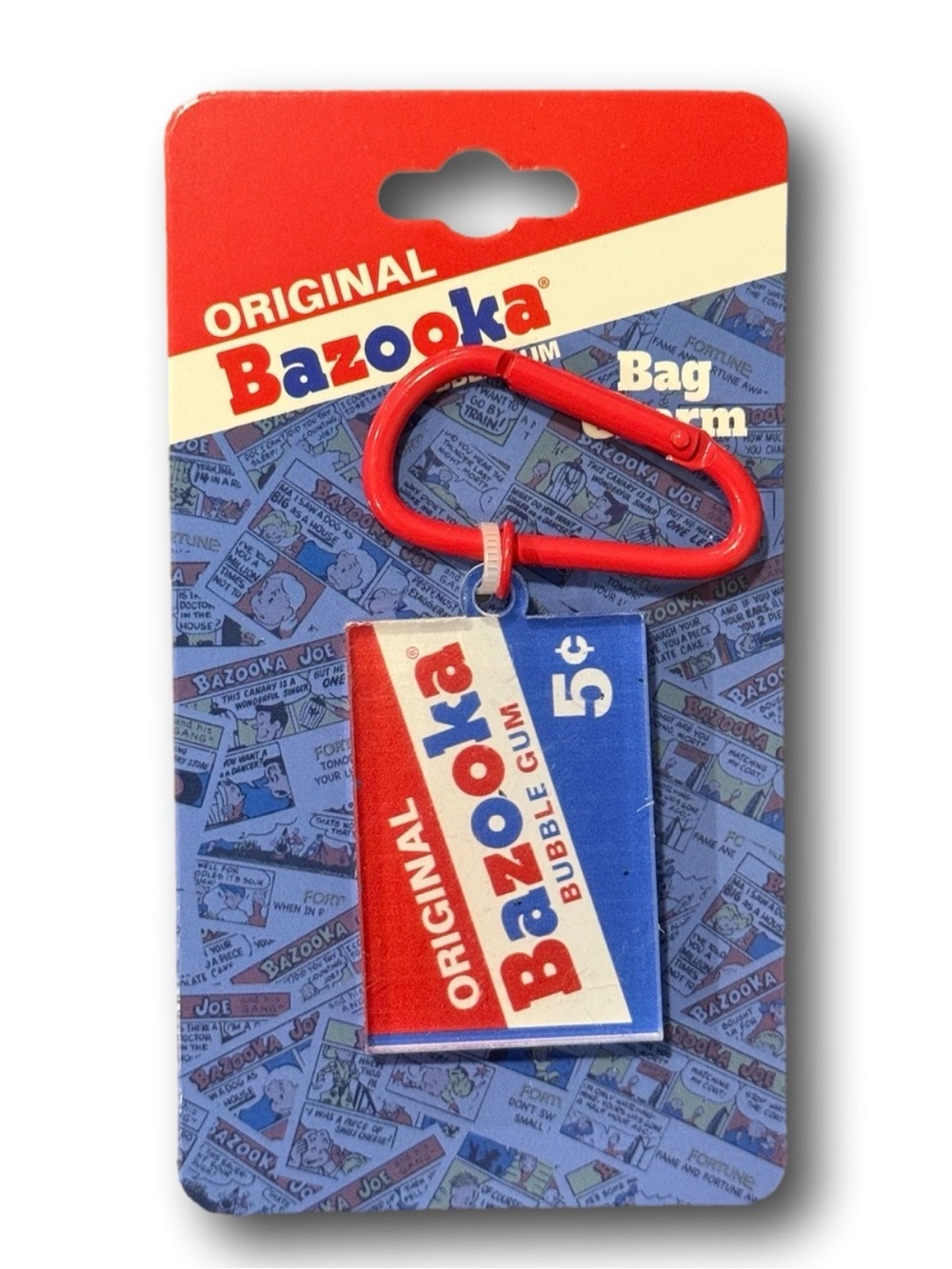 Bazooka Gum Bag Charm / Keychain - NWT